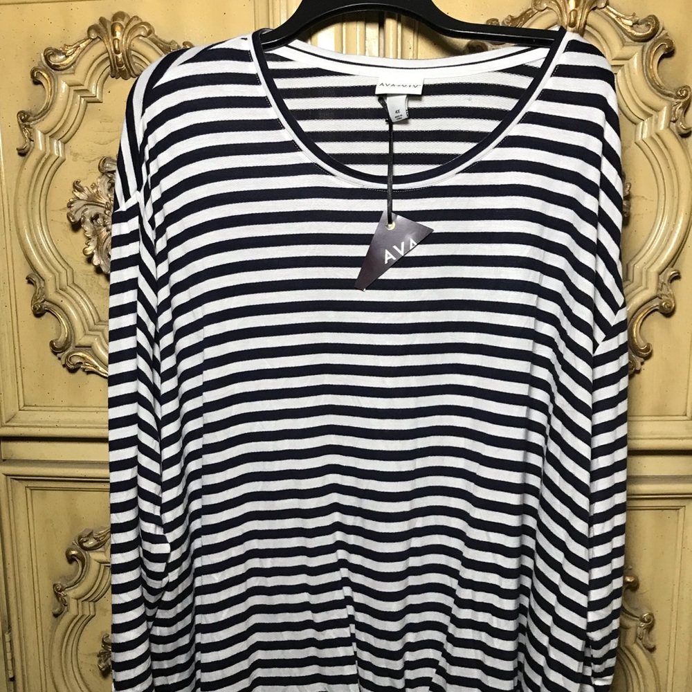 Ava & Viv long sleeve tunic shirt